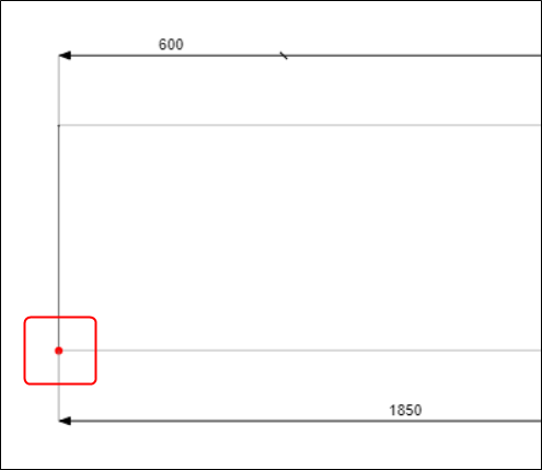 quota lineare su disegni tecnici