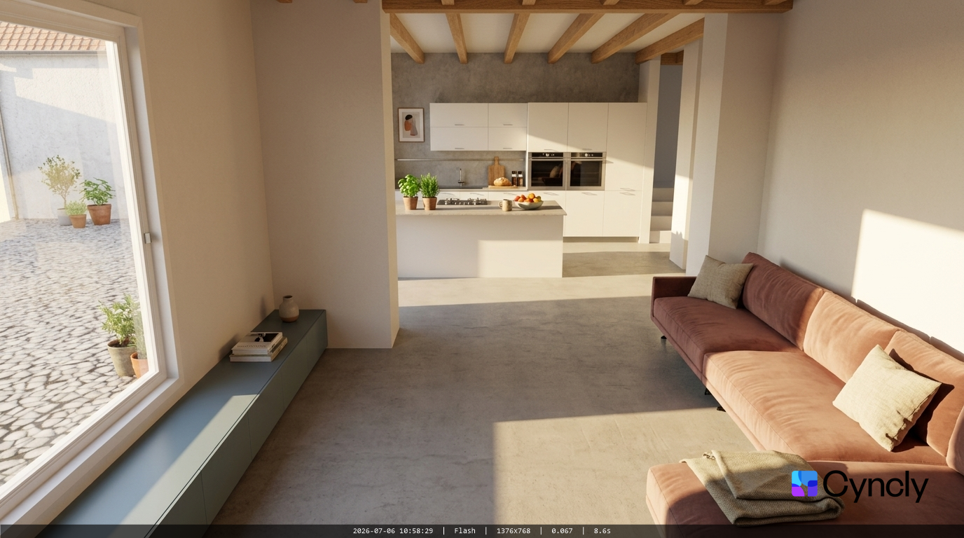 3CAD AI rendering